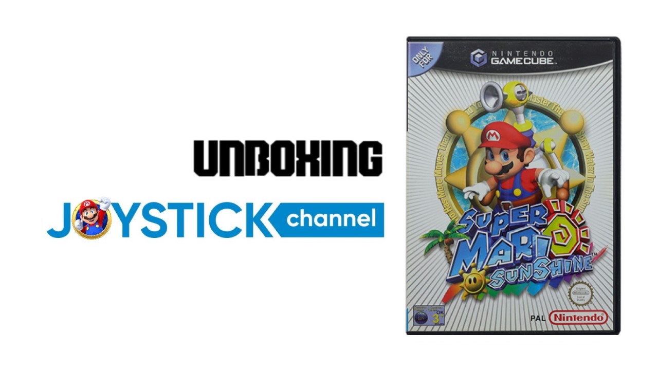 Super Mario Sunshine (Gamecube) PAL Unboxing